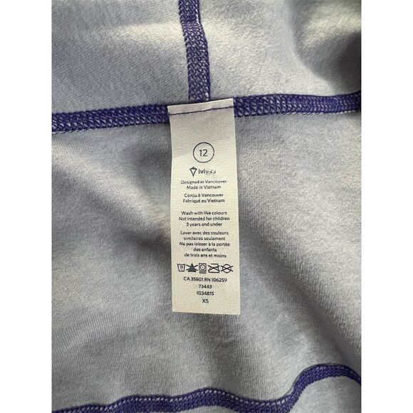 Ivivva by Lululemon Girls Gray Wrap Cardigan Sweater Size 12 Casual - Picture 4 of 7